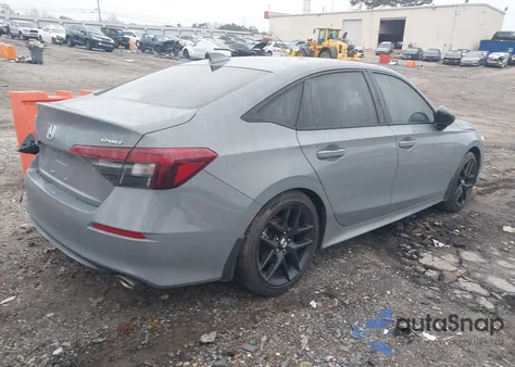 2025 Honda Civic Sport from USA, damaged, VIN 2HGFE2F5XSH542071